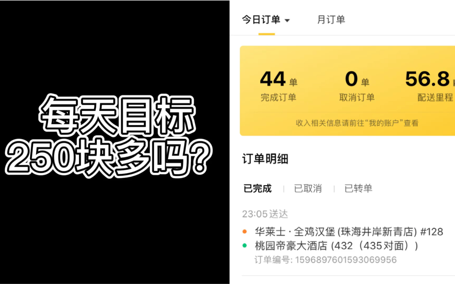 外卖哥每天起早贪黑的为了生活,大热天的出来跑250块钱多吗?