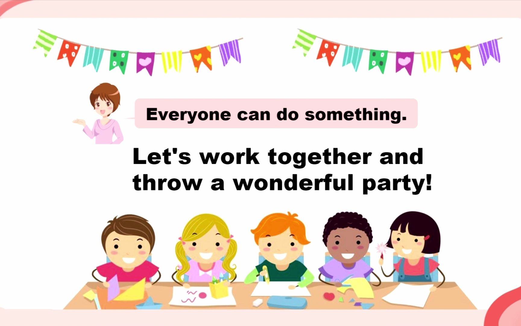 [图]人教版小英五上Unit 4 What can you do?A Let's talk& learn微课What can you do for the party