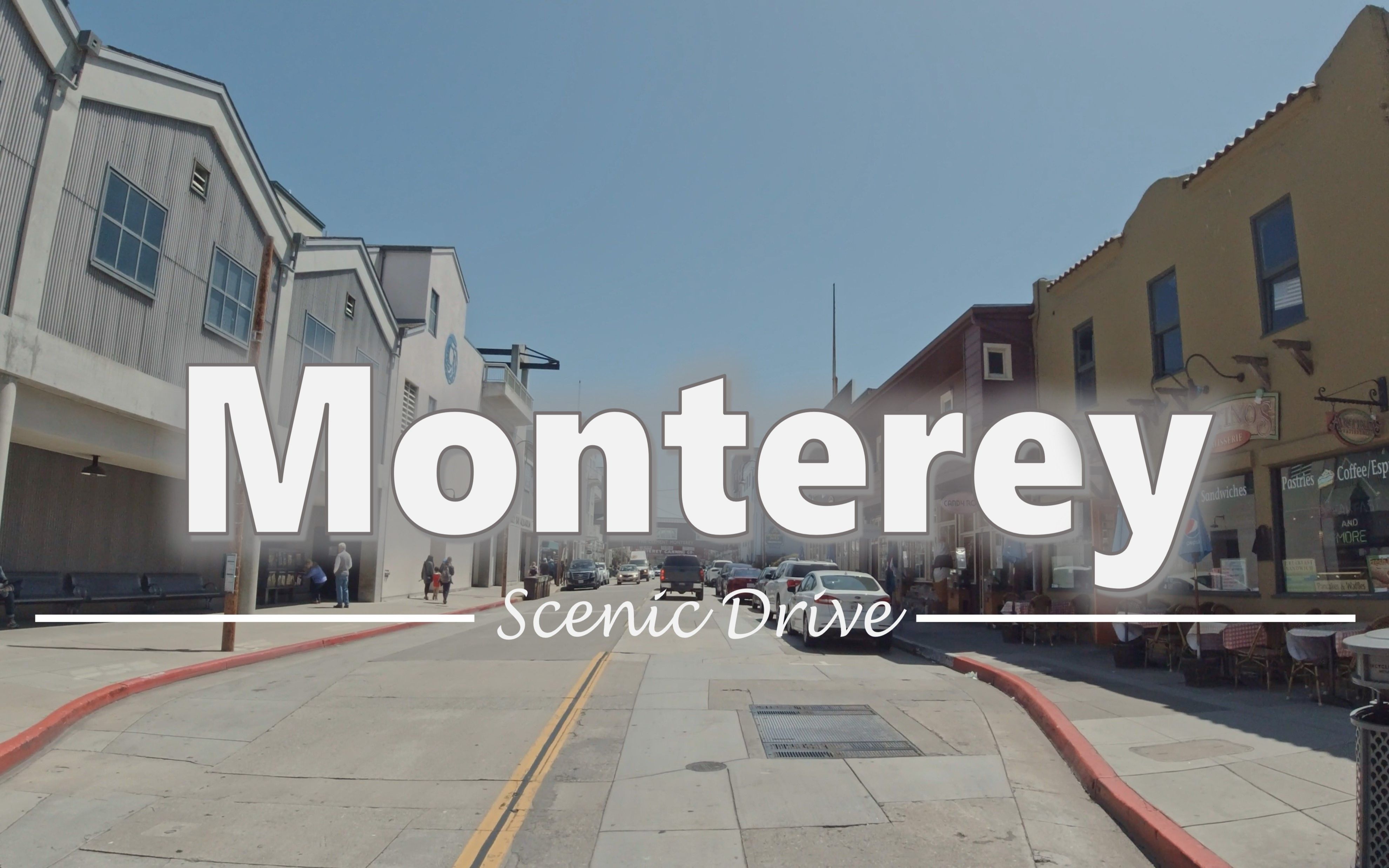 蒙特雷,加州 Driving in Monterey, California  行车旅游Vlog哔哩哔哩bilibili