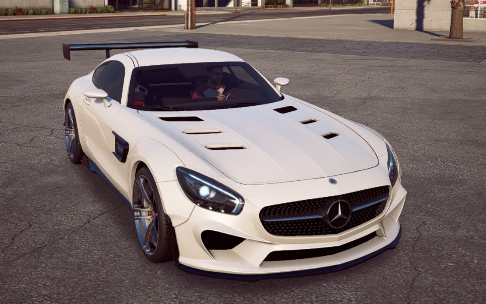 极品飞车20[55fps] 梅赛德斯奔驰 mercedes amg gt 公路lv399