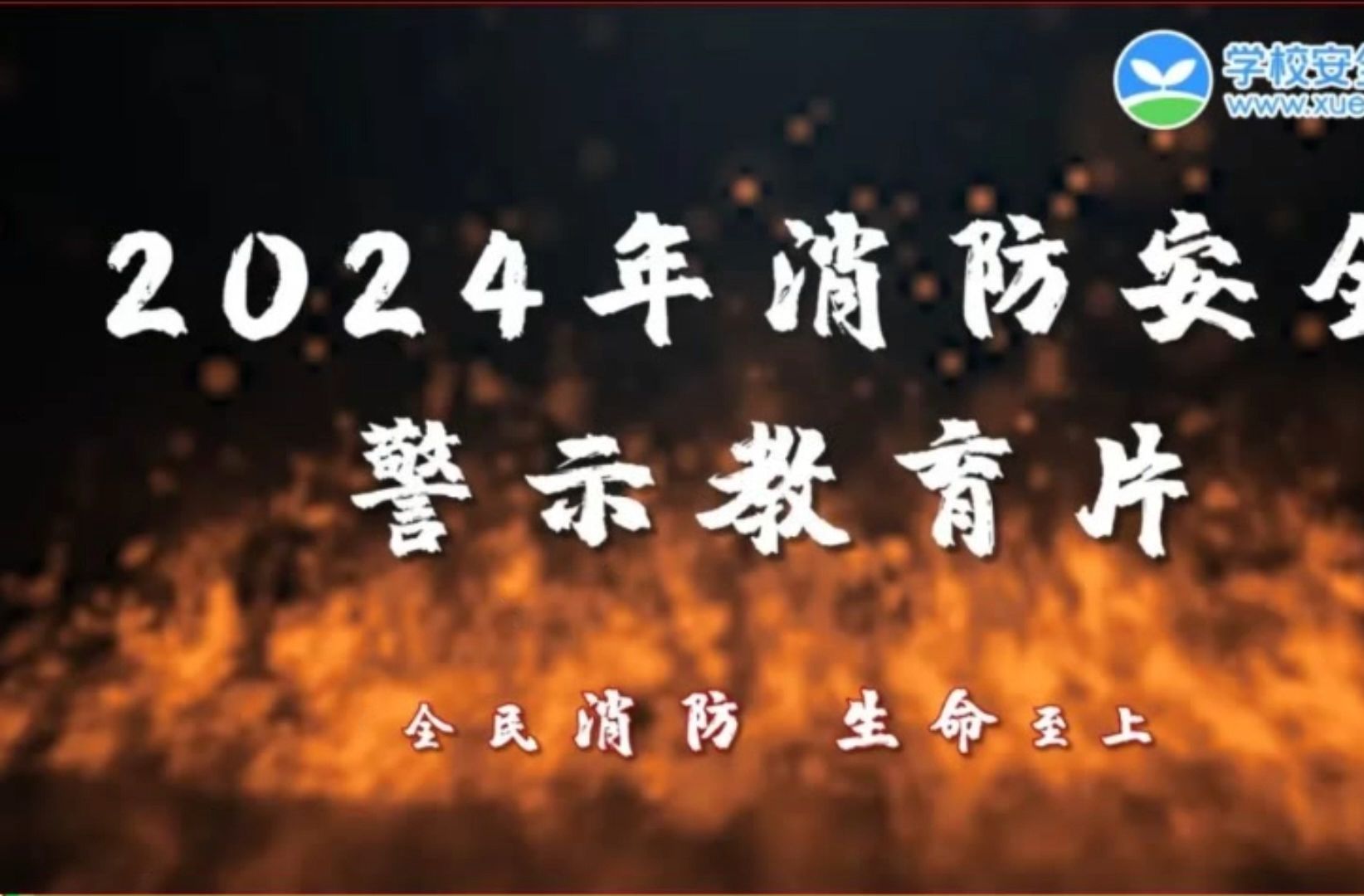 [图]【2024全国消防日】2024年消防安全警示教育片