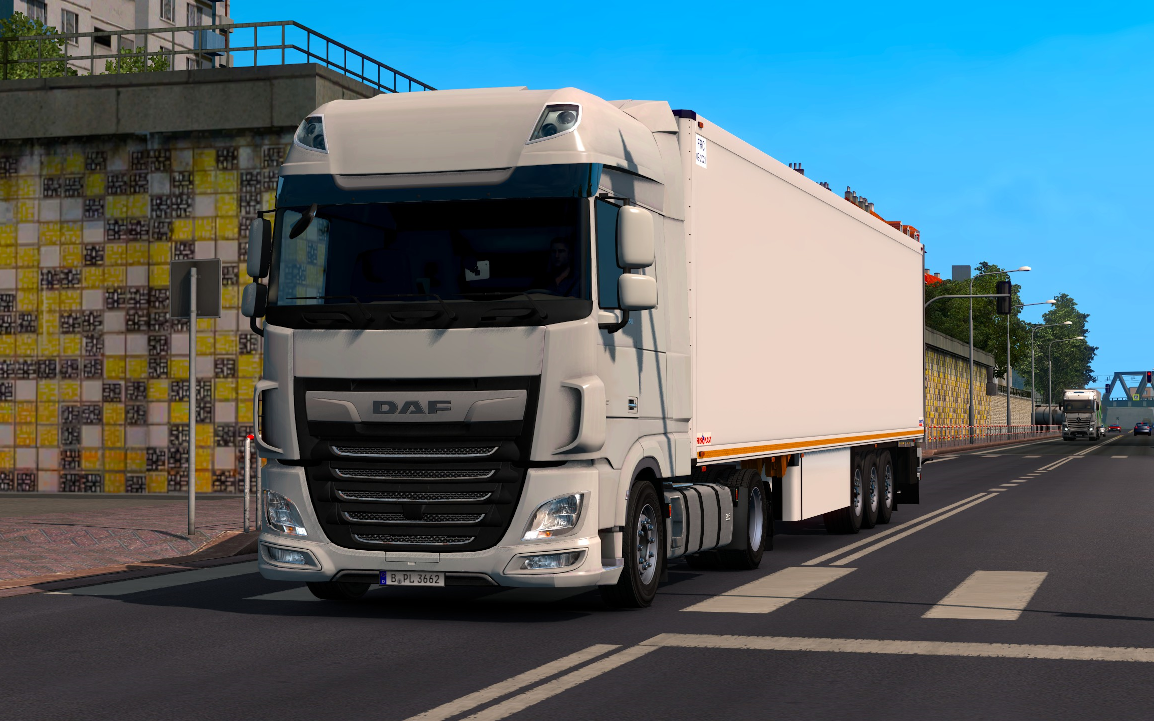 欧洲卡车模拟2 #8:低底盘daf euro 6运送干酪 | euro truck simulator