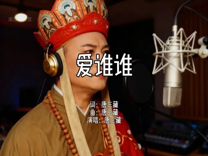 唐三藏献唱《爱谁谁》:本心才是真经,切莫边走边扔。