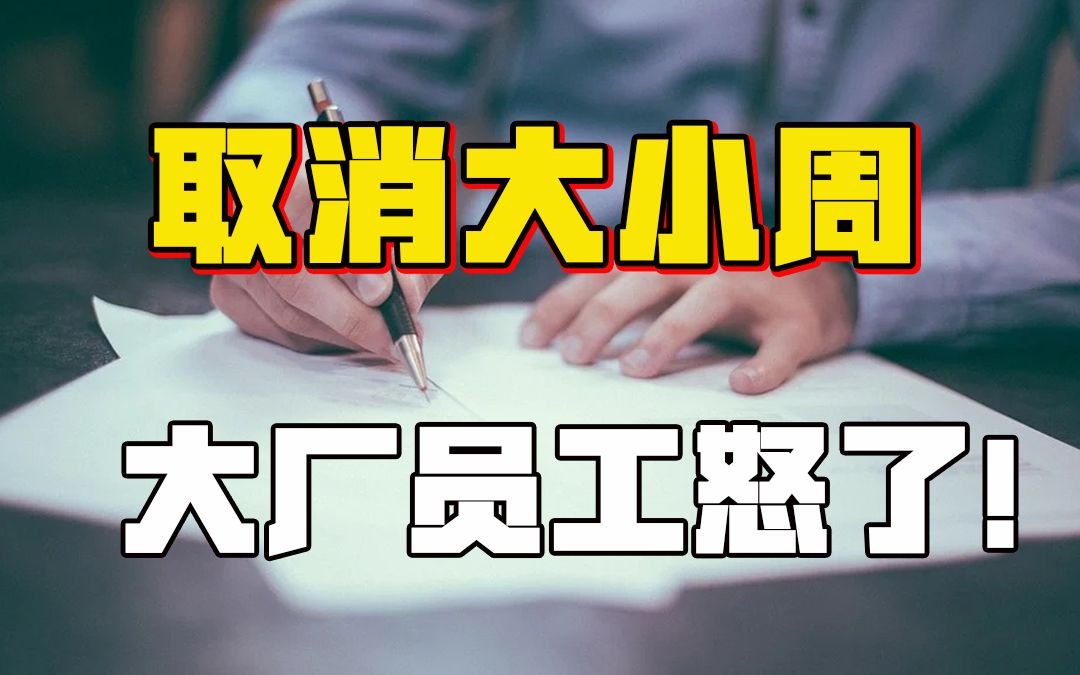 【韩秀云】大厂取消大小周,我才知道什么是职场中最悲哀的事哔哩哔哩bilibili