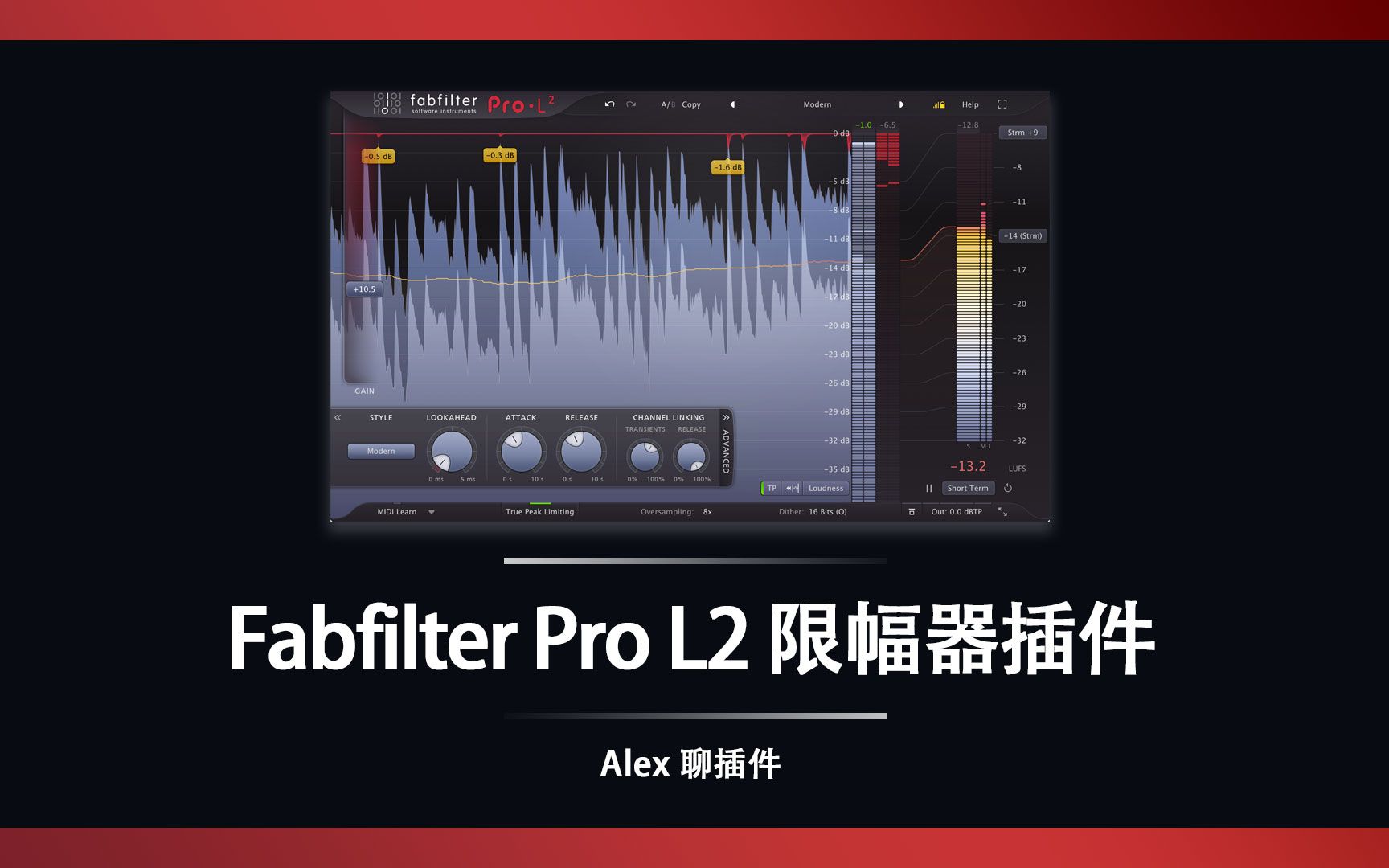 fabfilter (肥波) pro l2 限幅器插件 - 数字音乐世界的终极"保险"