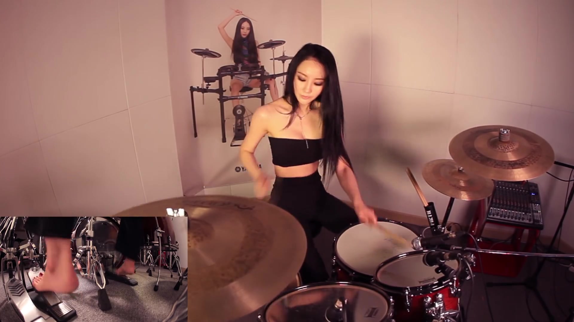 【架子鼓】雅妍 - beethoven symphony no. 5