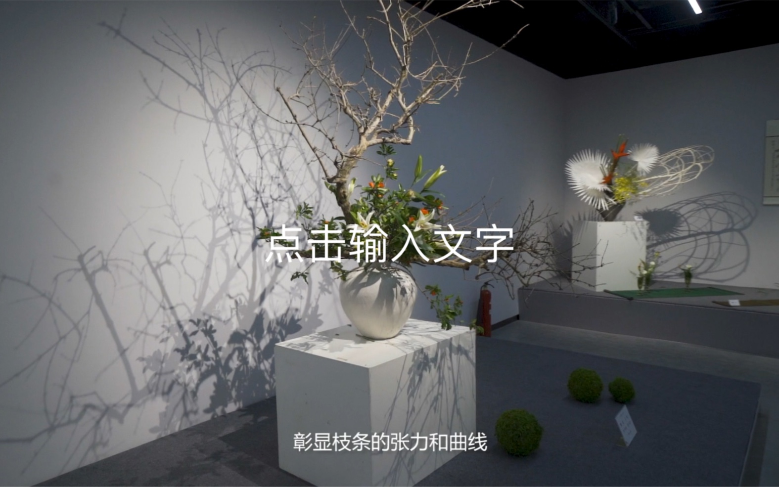 [图]小原流花道展