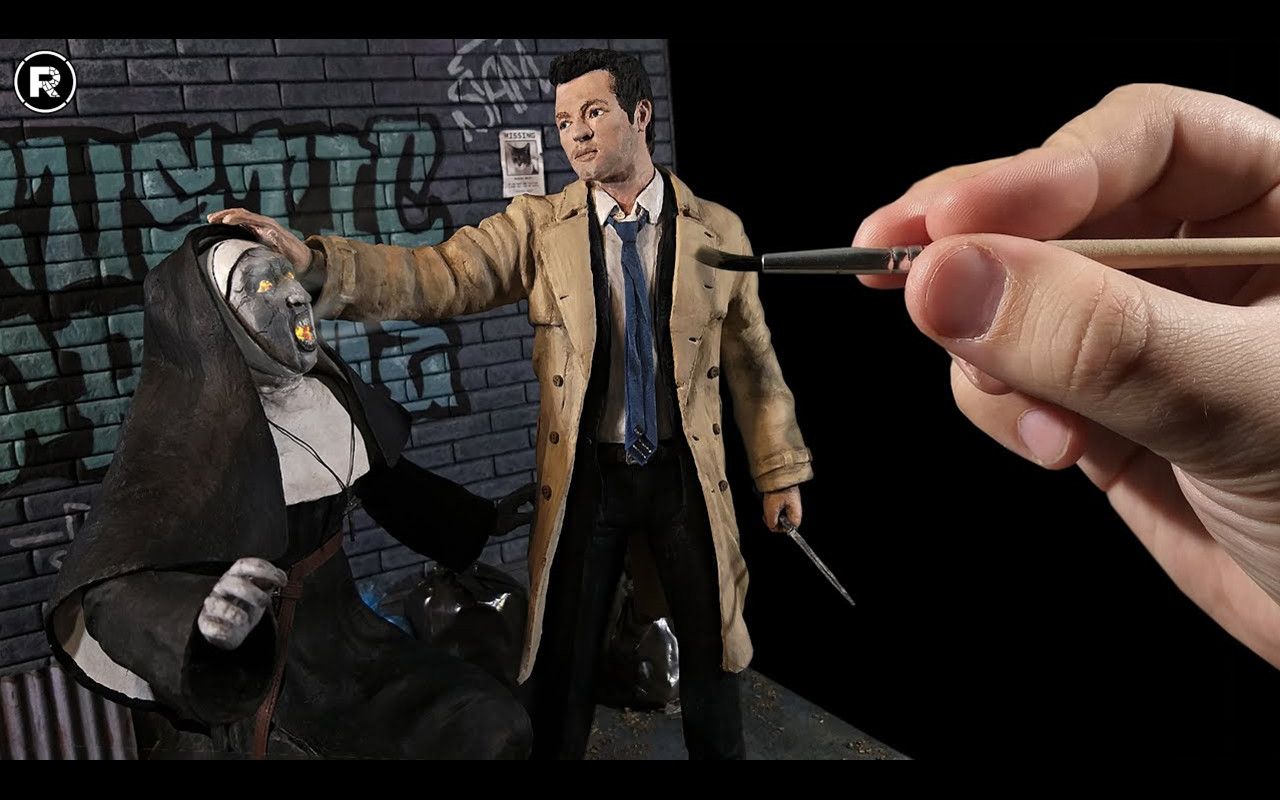 【手工】泡沫材料制作《邪恶力量》炽天使卡西迪奥 vs 《招魂》恶魔