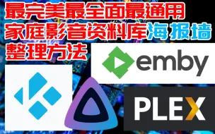 Descargar video: 超完美整理家庭影音资料库，完美适配Kodi, Emby, Jellyfin, Plex等家庭影音软件-By tinymediamanager