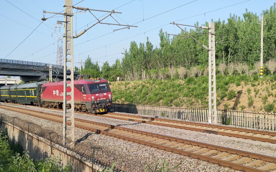 济局济段hxd3d0190牵引z170(青岛北—广州东)次列车