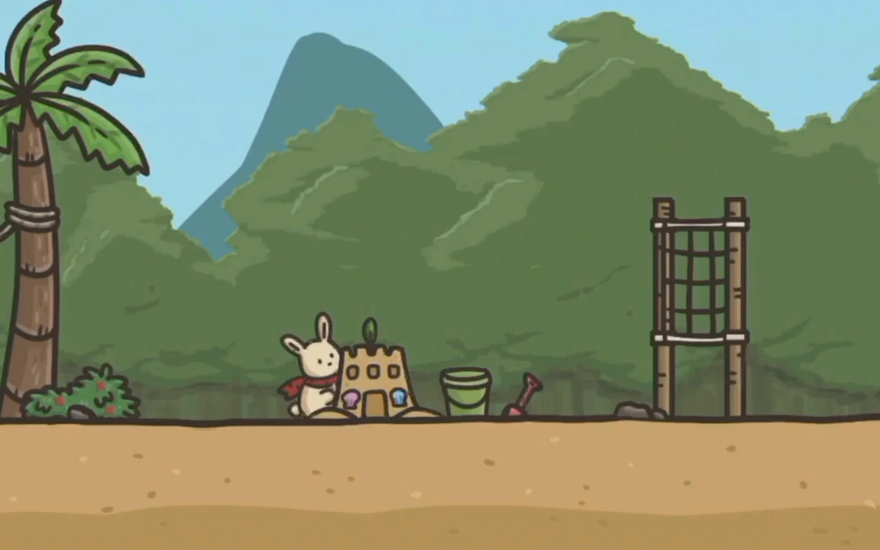 【tsuki月兔冒险】兔兔晴空岛堆城堡