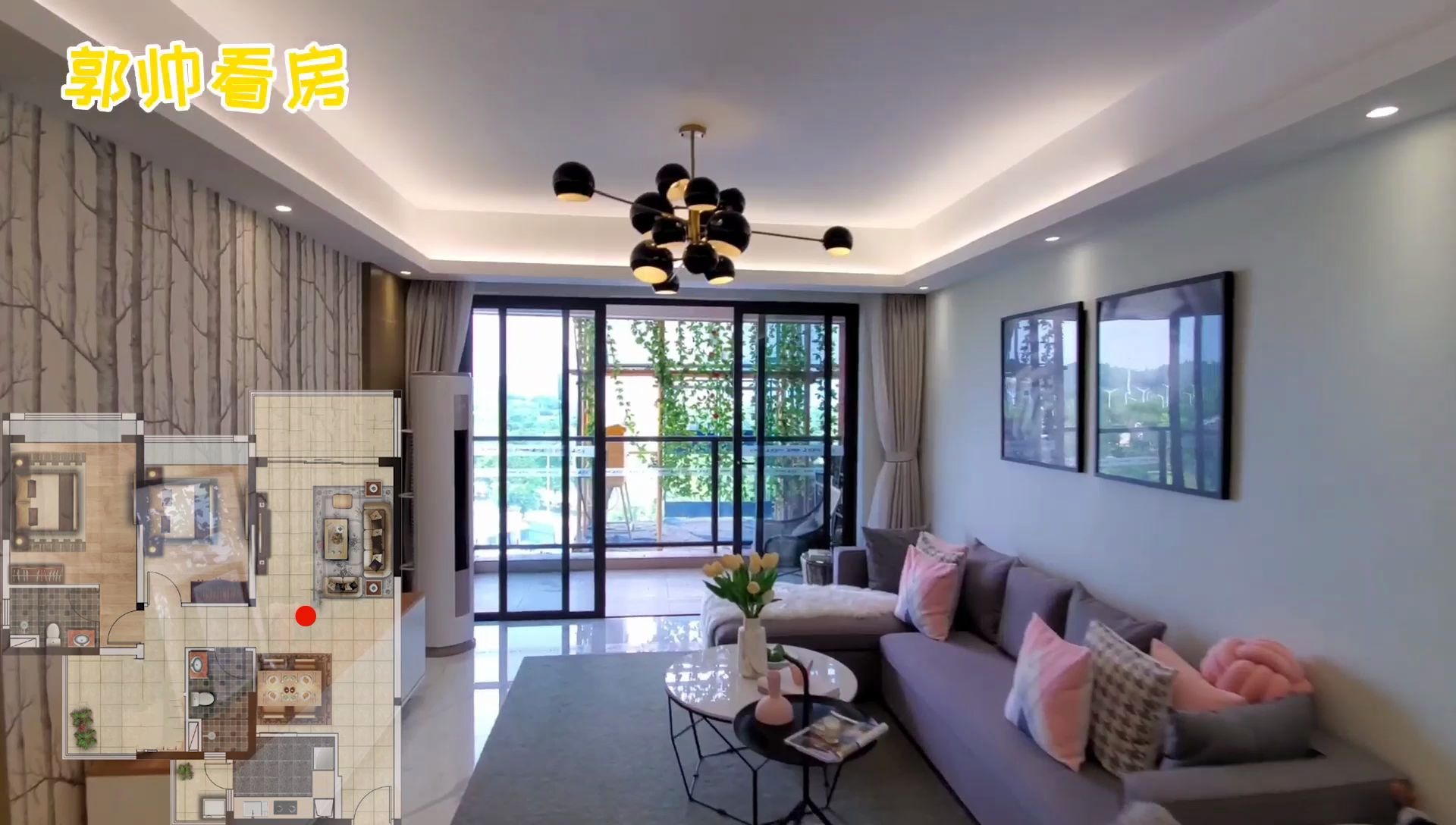 惠州高铁站旁一线江景房111平米三房单价9字头