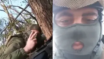 Tải video: 外籍雇佣兵在乌前线自拍，和队友谈笑风生下秒被炸，强忍疼痛呻吟