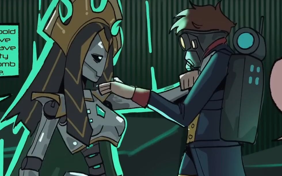 邂逅太空死灵少女~ 【warhammer 40k comic dub】