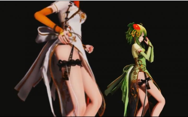 旗袍重音亚北gumi的disturbia无背景测试