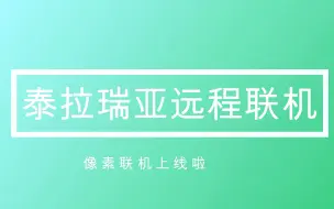 Descargar video: 【像素联机】泰拉瑞亚远程联机教程（七友联机原班人马制作联机软件）白嫖中丨小白向教程