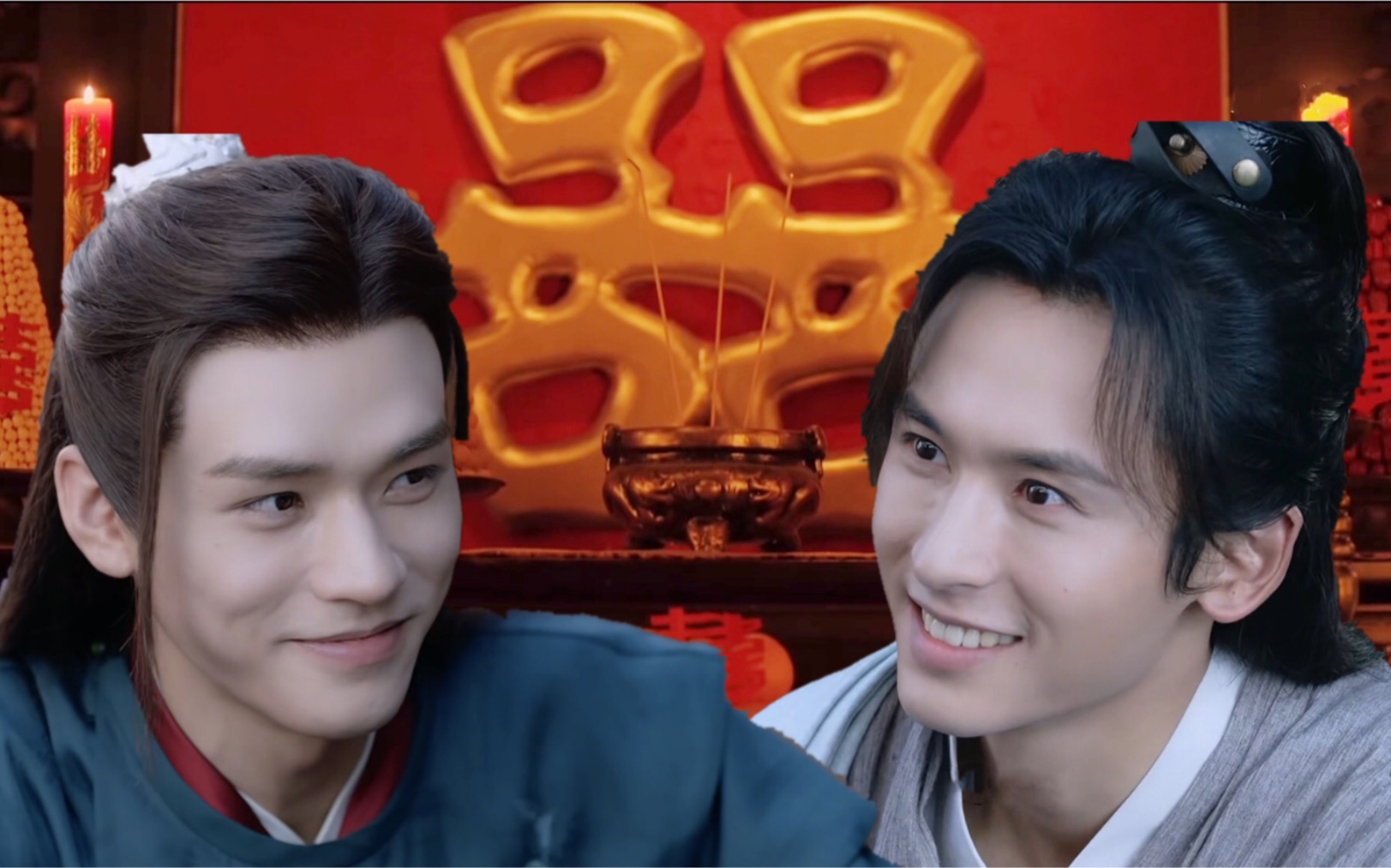 【山河令】【人间惊鸿客】【温周大婚】【温客行×周子舒】灯火意阑珊