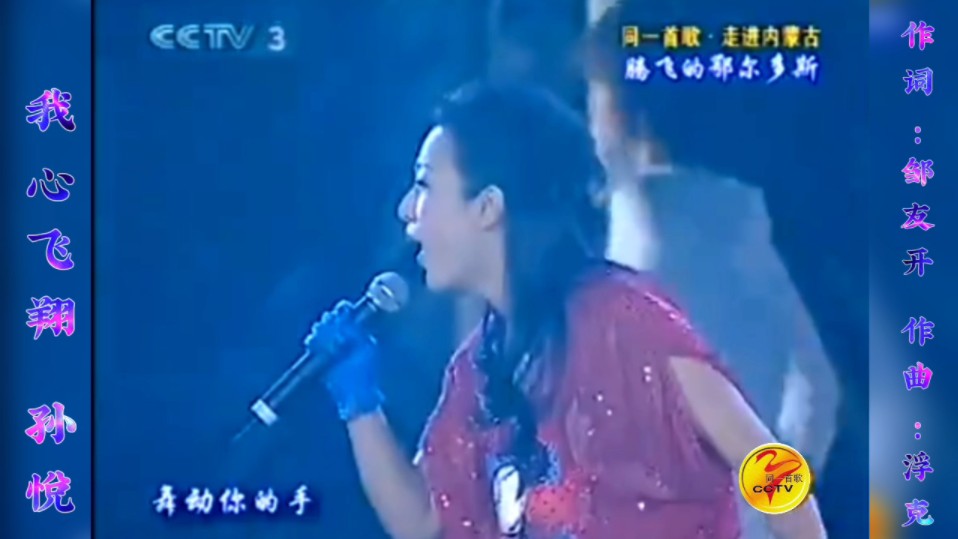 我心飞翔 孙悦《同一首歌走进内蒙古·腾飞的鄂尔多斯》演唱