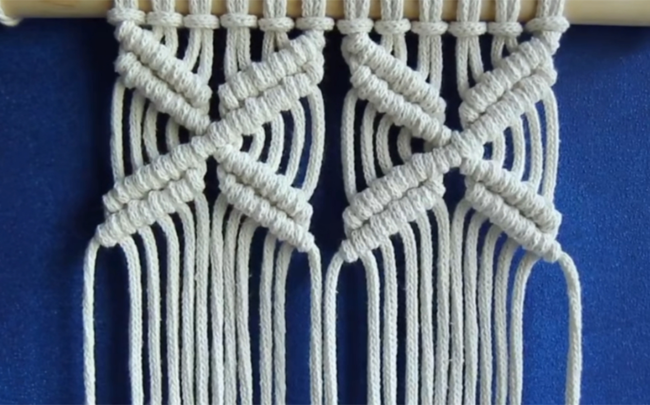 分享 外网macrame编织视频教程