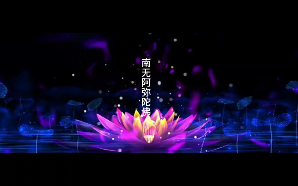 六字洪名(南无阿弥陀佛)哔哩哔哩bilibili