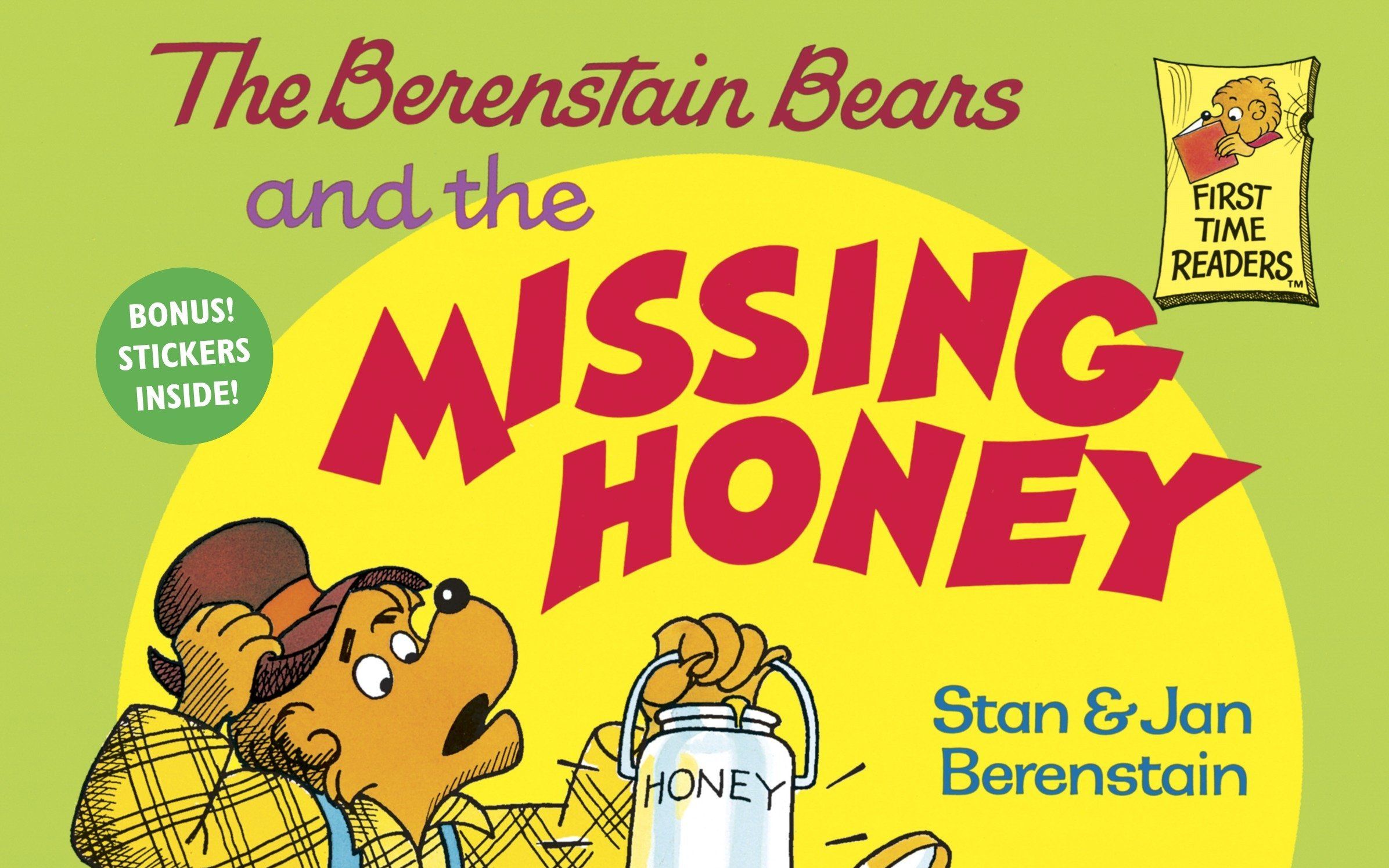 [图]【英语】《贝贝熊之蜂蜜失踪之谜 Berenstain Bears, Missing Honey》儿童英语绘本故事