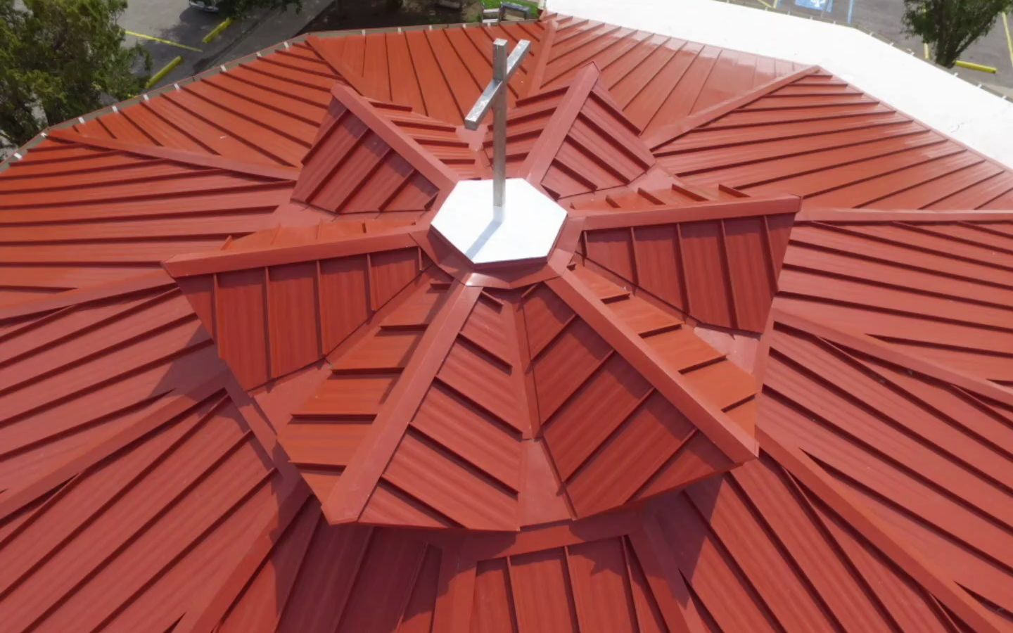 铝镁锰板金属屋面展示