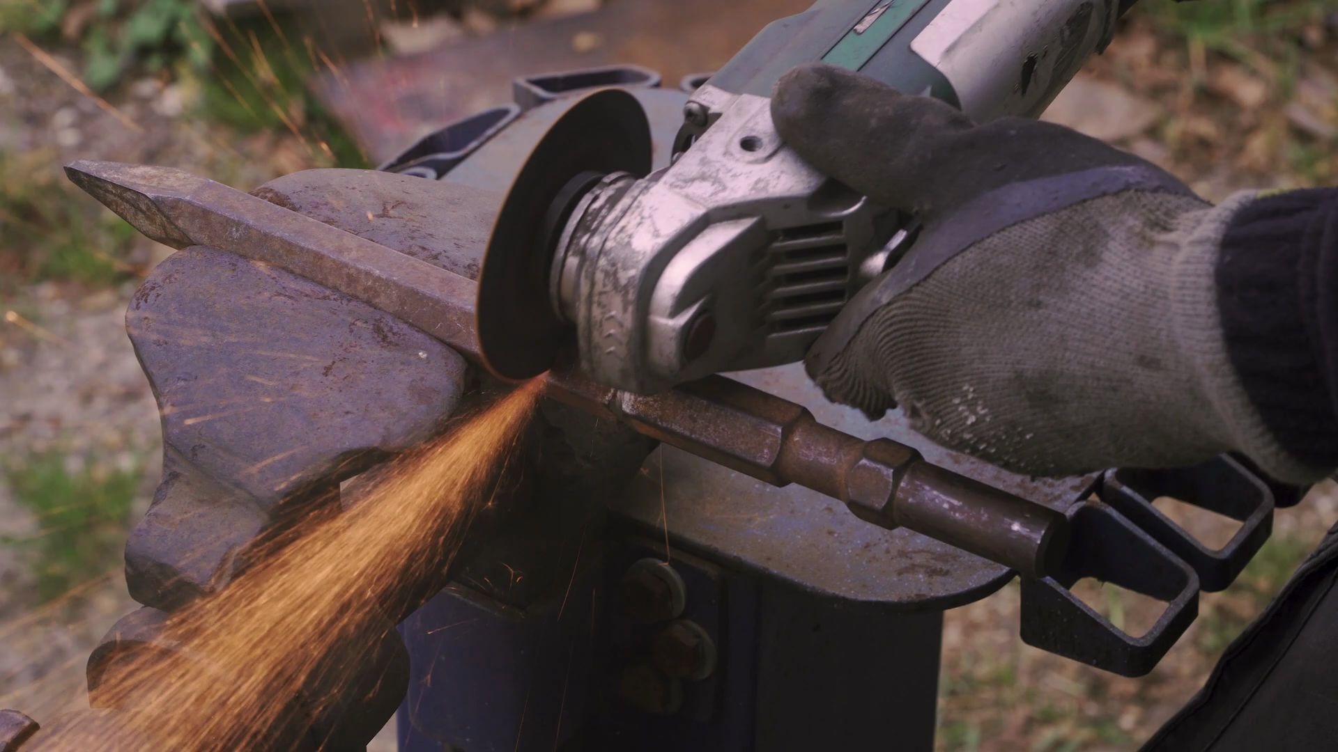 【打铁】做一个日本风格狗头锤_哔哩哔哩_bilibili