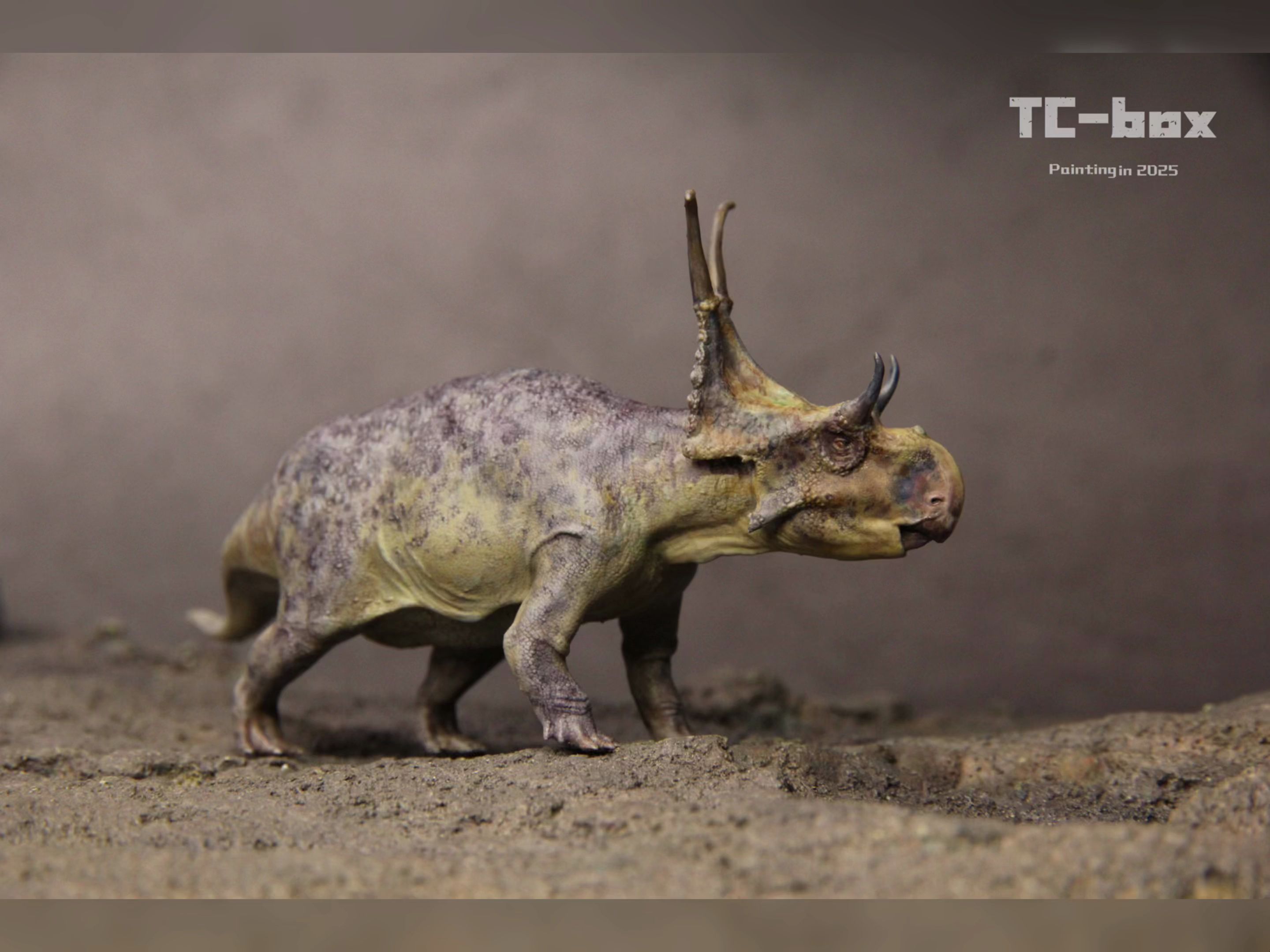 35比例恶魔角龙涂装展示