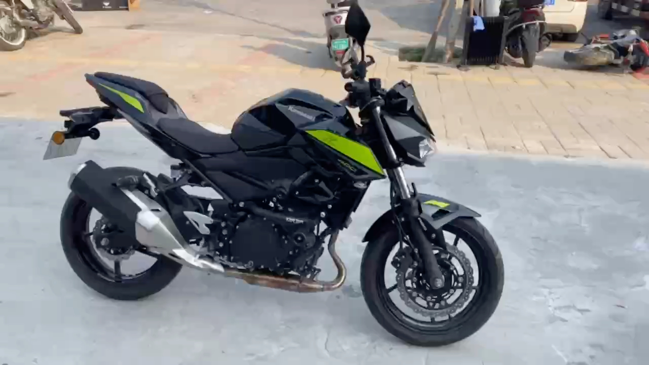 22款川崎z400郑州车主就这样1600公里换车