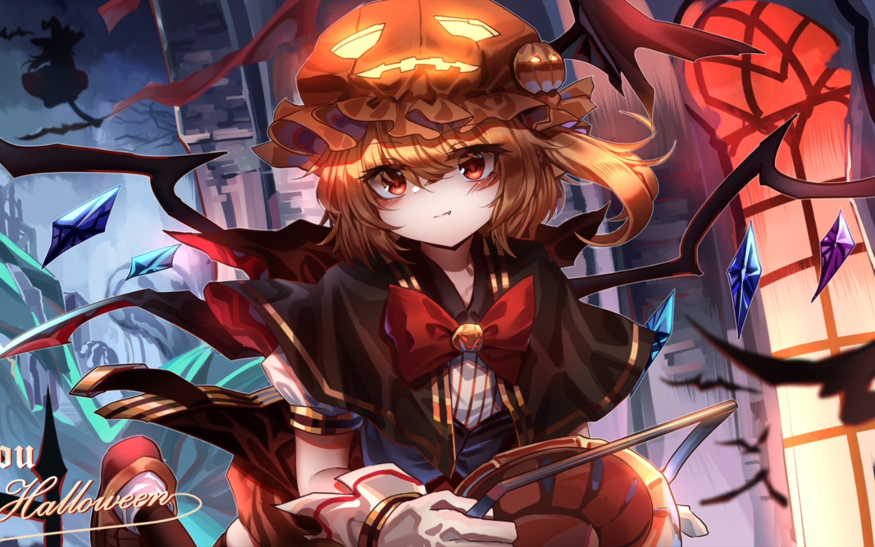 【东方同人游戏】【大家的幻想乡】万圣节活动 芙兰朵露 万圣节皮肤h