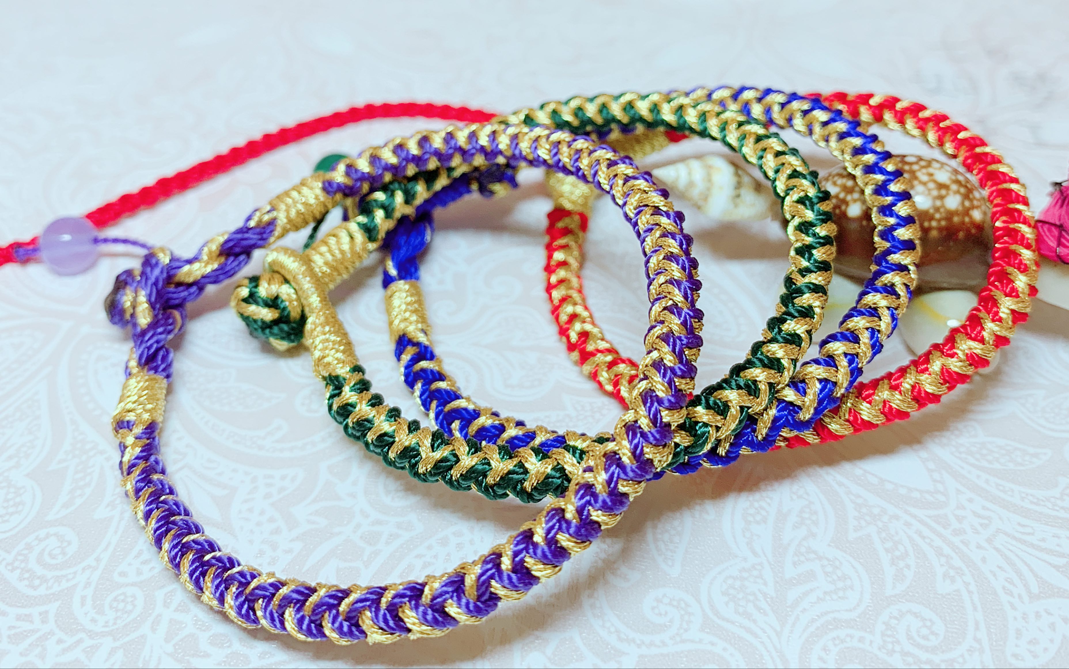 编绳141二月二龙抬头快到了快来学编应节的龙绳手绳吧