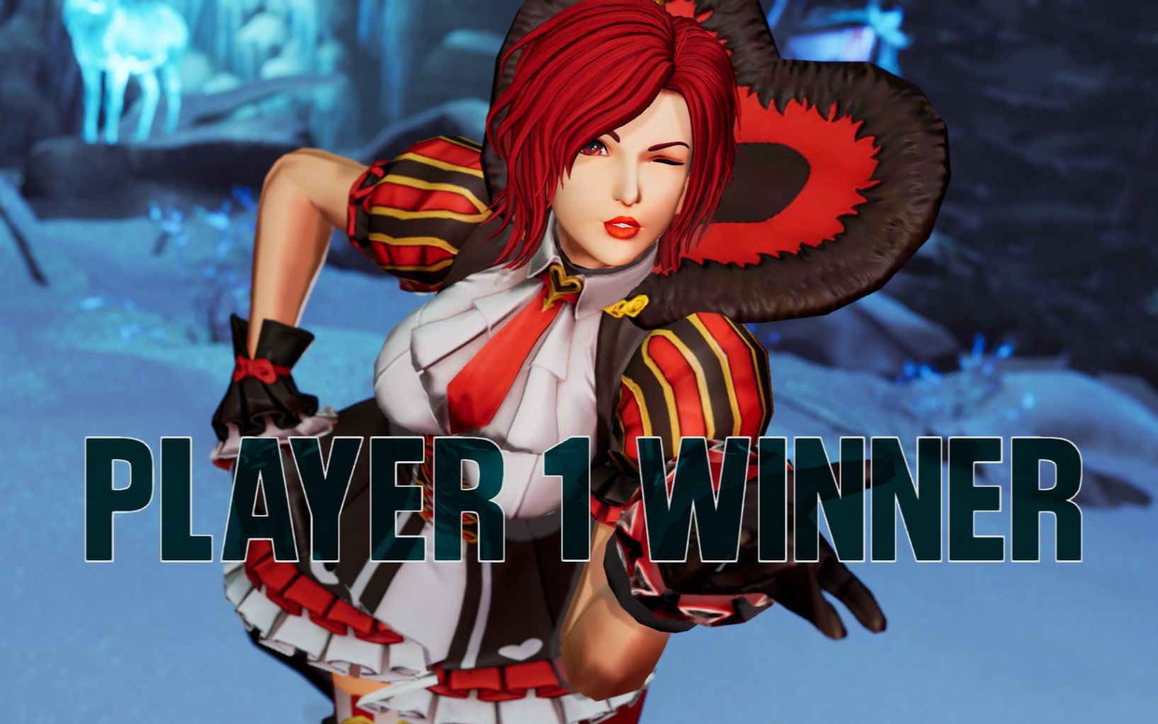 拳皇15 温妮莎情人节限定_哔哩哔哩_bilibili