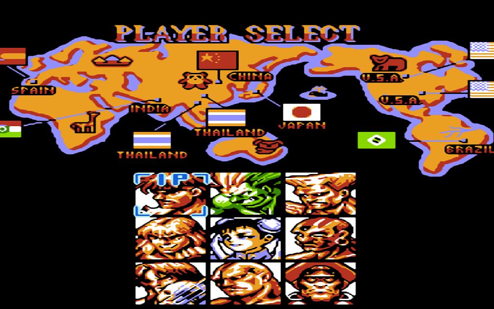 fc最好的格斗游戏9人街霸豪华版(beat版)