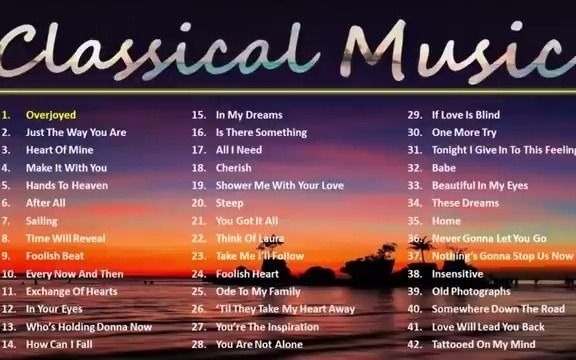 【经典英语老歌】Classic Music Old Songs Sentimental Love Songs哔哩哔哩bilibili