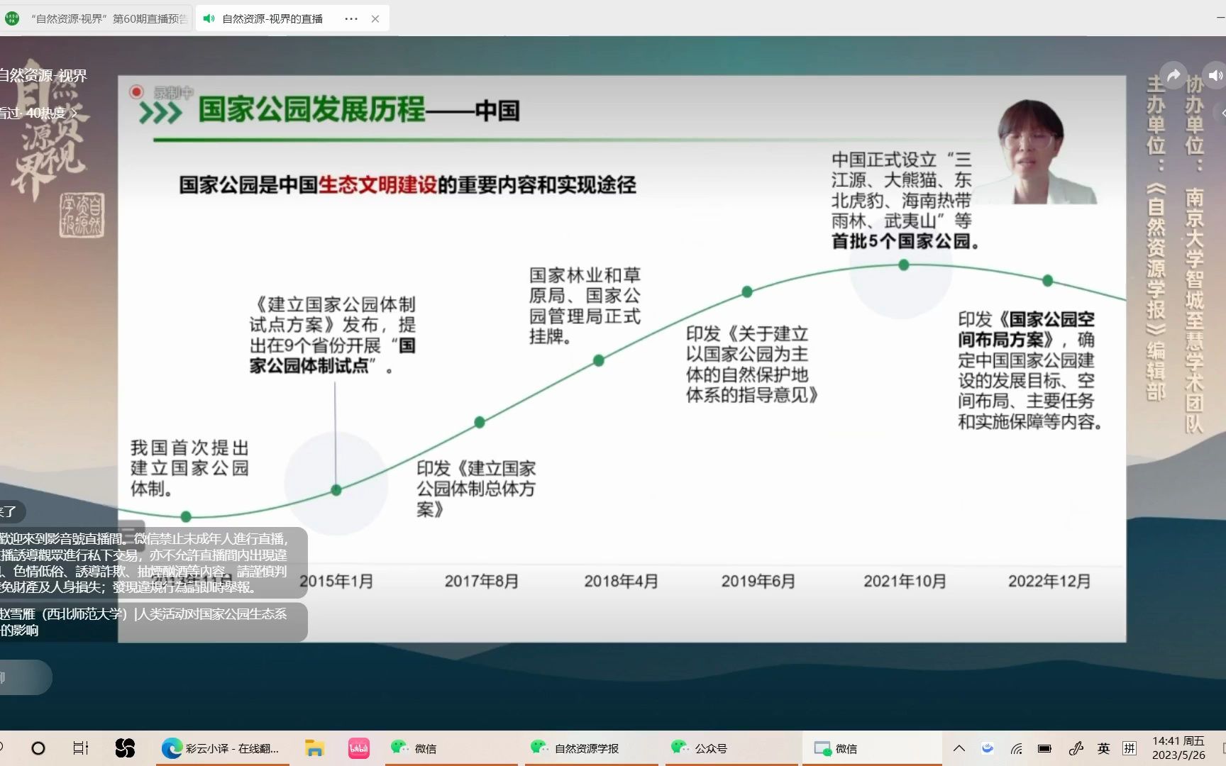 [图]自然资源视界-人类活动对国家公园生态系统服务的影响