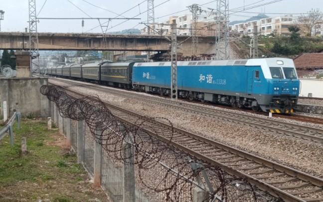 【焦柳线】k4522次怀化站发车(第三组车底)