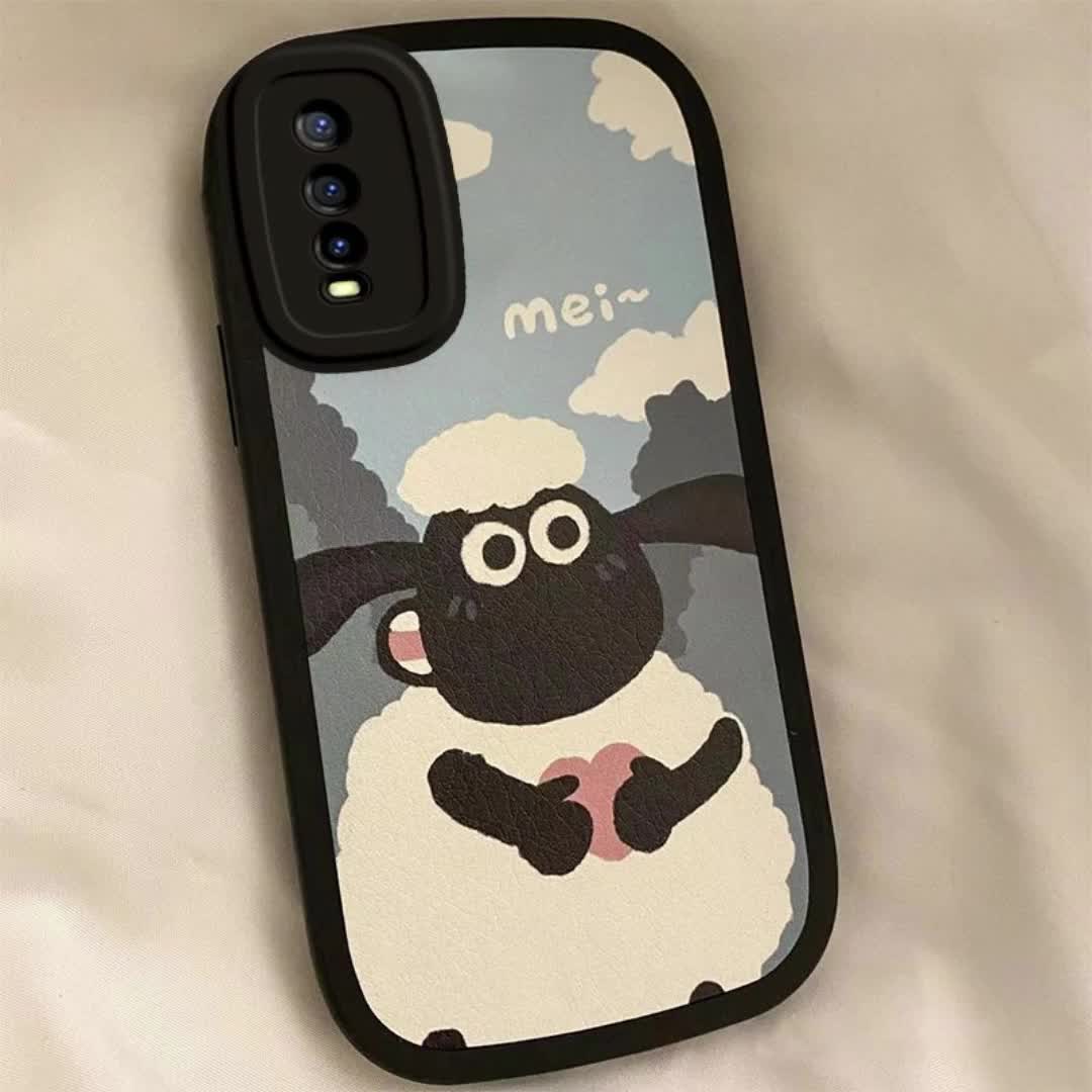 【包邮】vivoy70小羊肖恩手机壳vivoy73s潮牌男女款硅胶y76s全包软壳