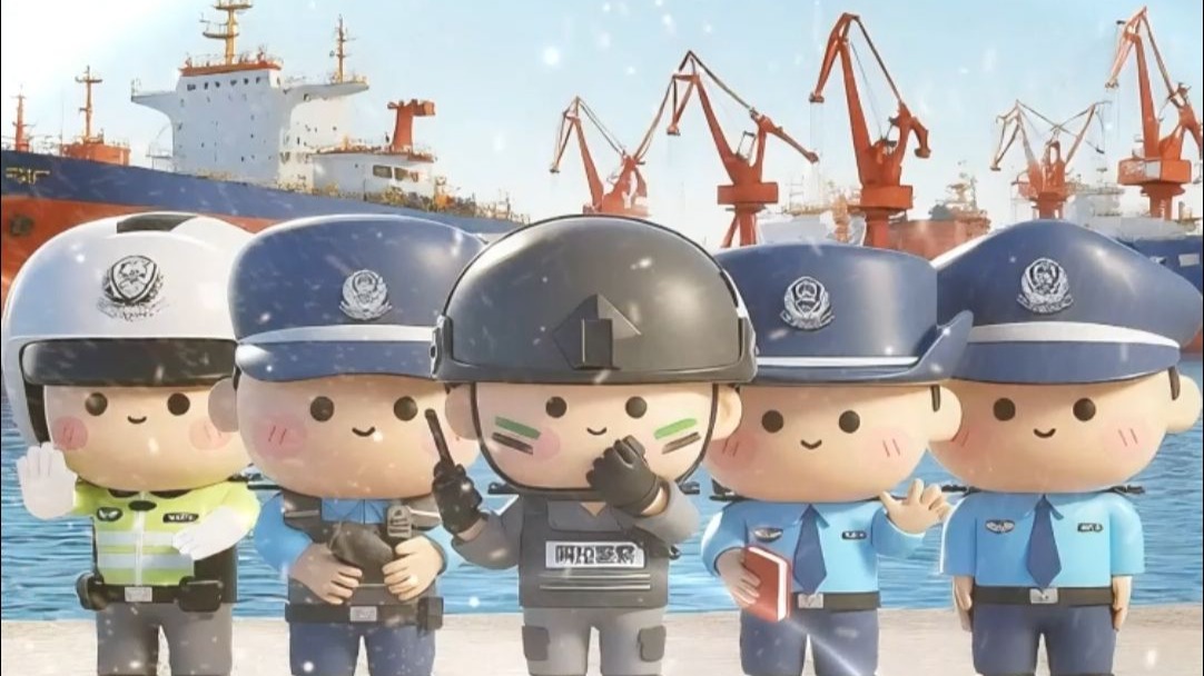 阿拉警察守护城市之光