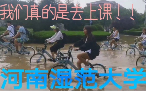 [图]河南师范大学的洪水