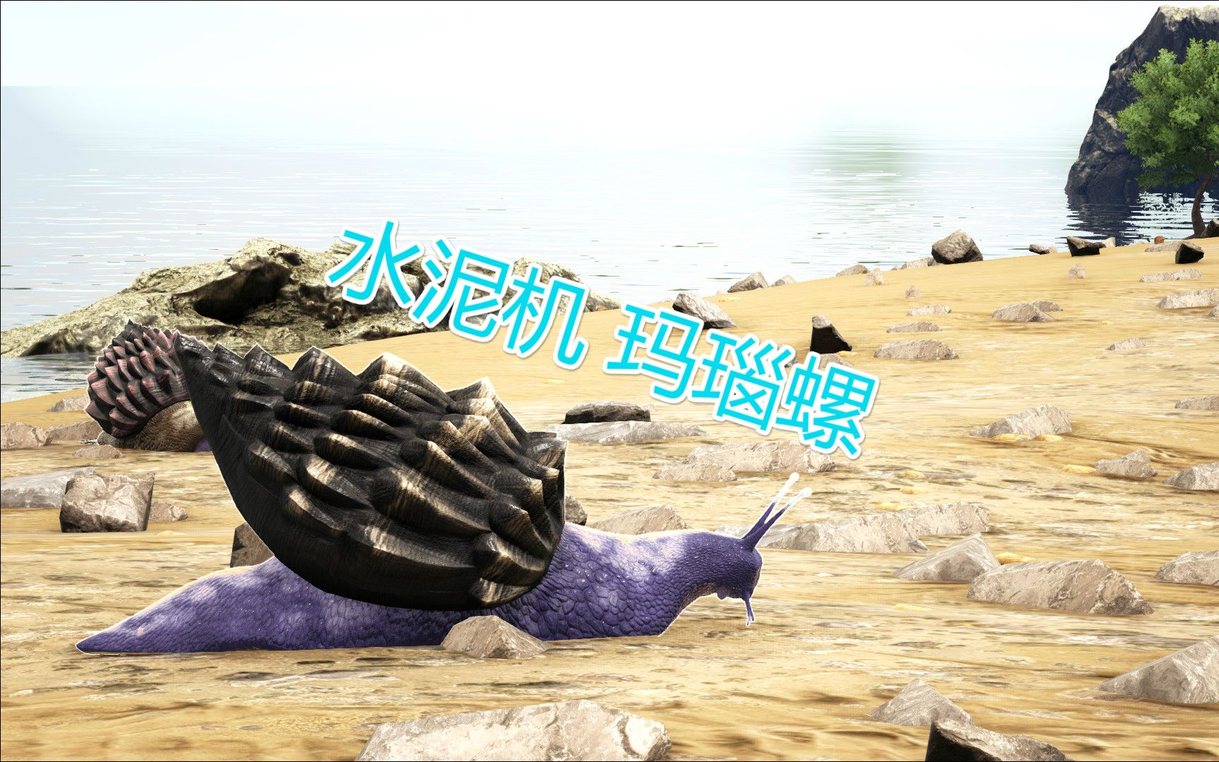 【方舟生存进化】孤岛篇 ep10 水泥机玛瑙螺该怎么驯服