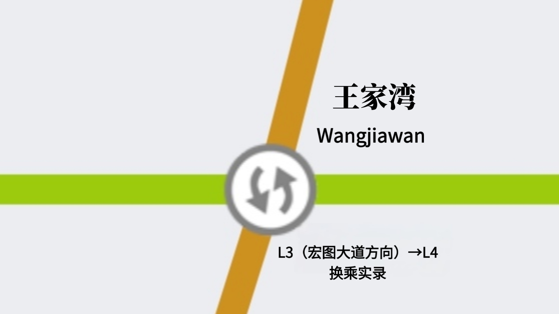 【地铁换乘】武汉地铁 王家湾站 3号线→4号线 换乘实录