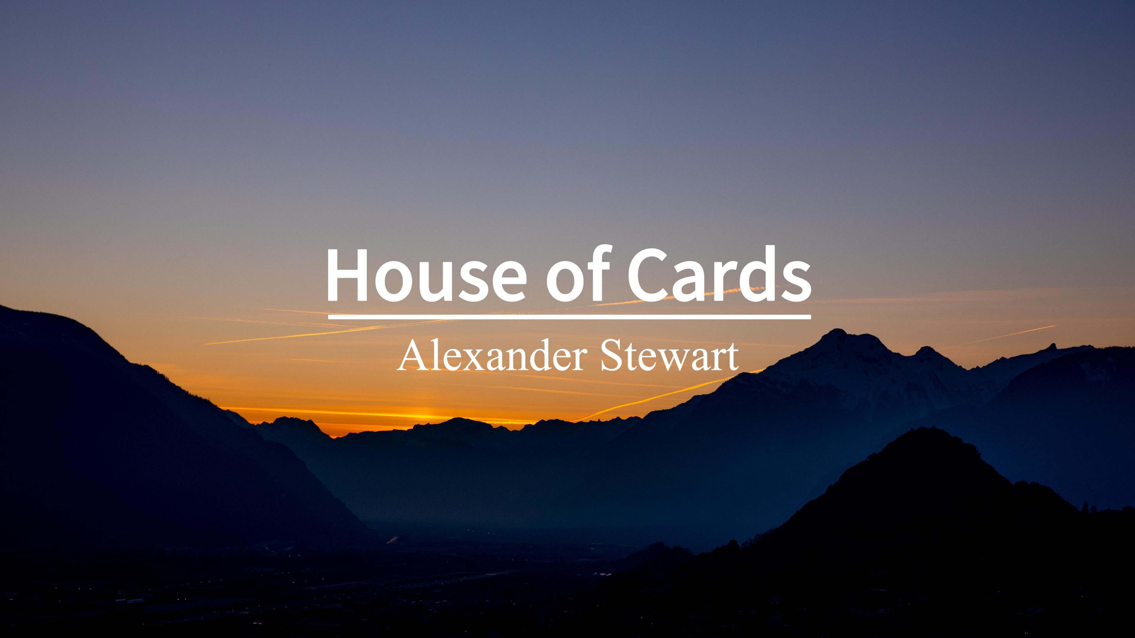 "旋律一下抓到我了"《house of cards》