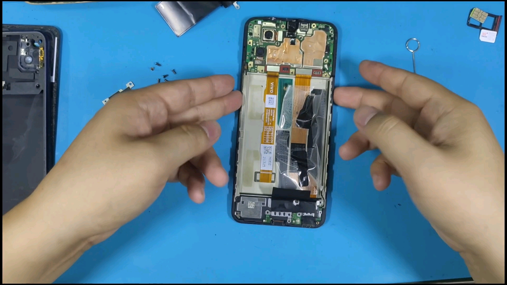 vivo y31更换屏幕
