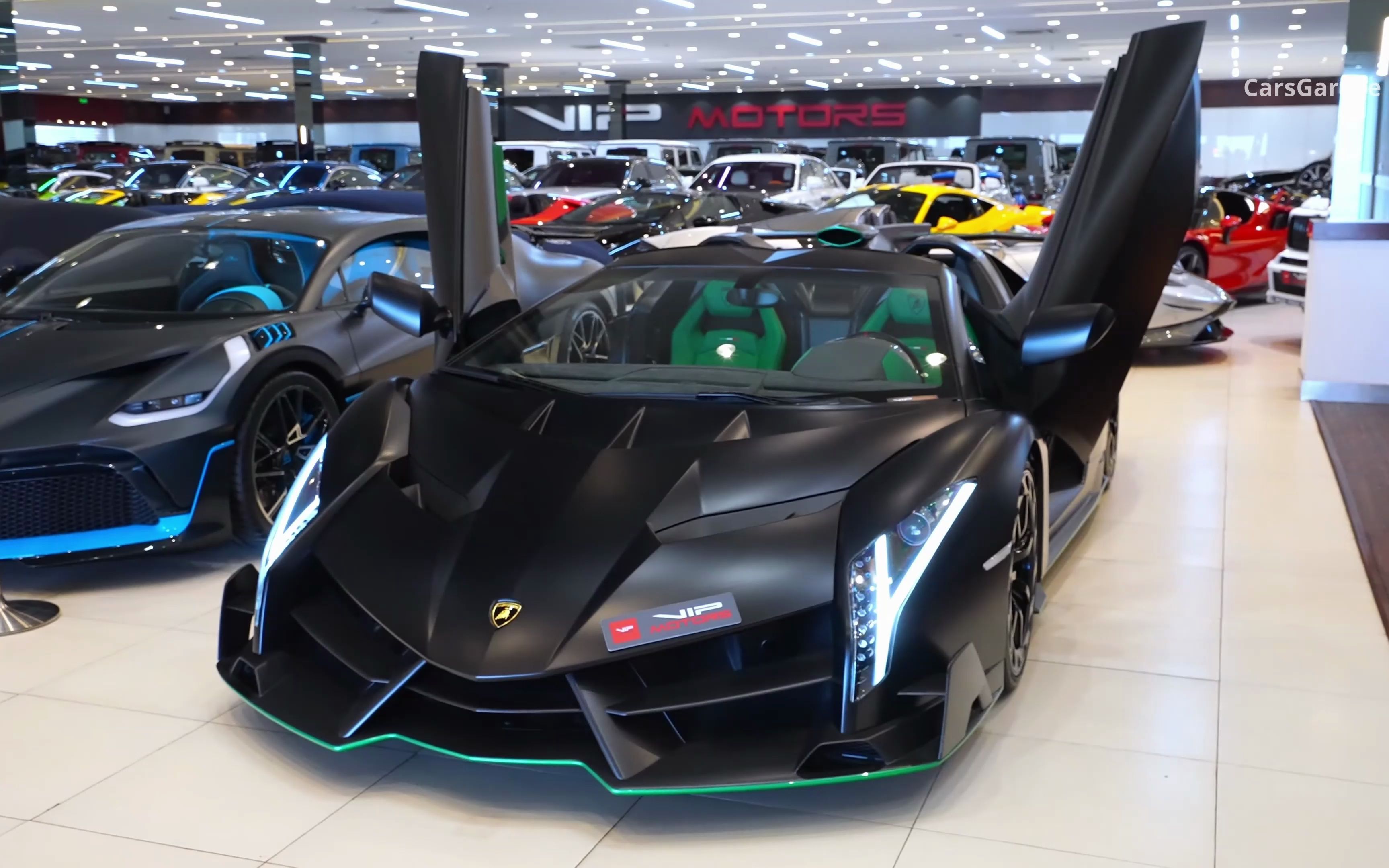 蘭博基尼veneno roadster丨4k高清鑑賞