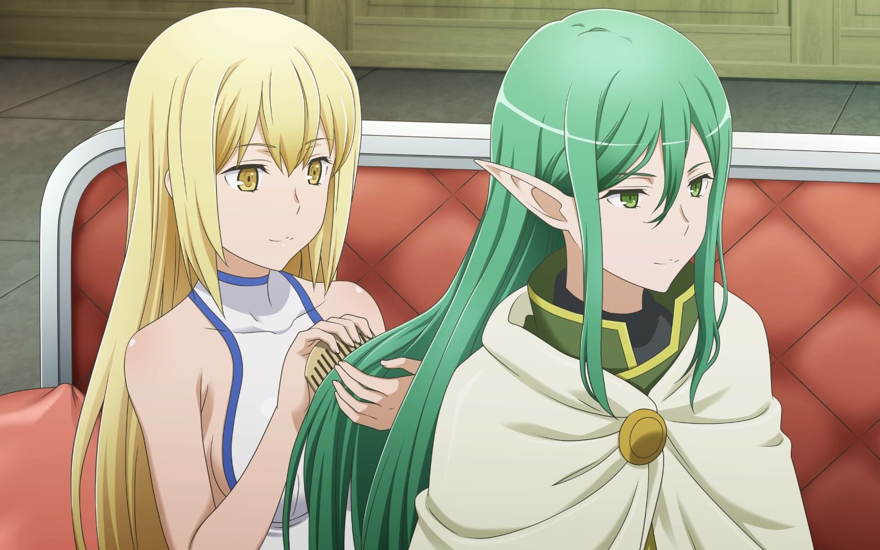 在地下城寻求邂逅是否搞错了什么无限战斗艾丝与里维莉雅回忆往事