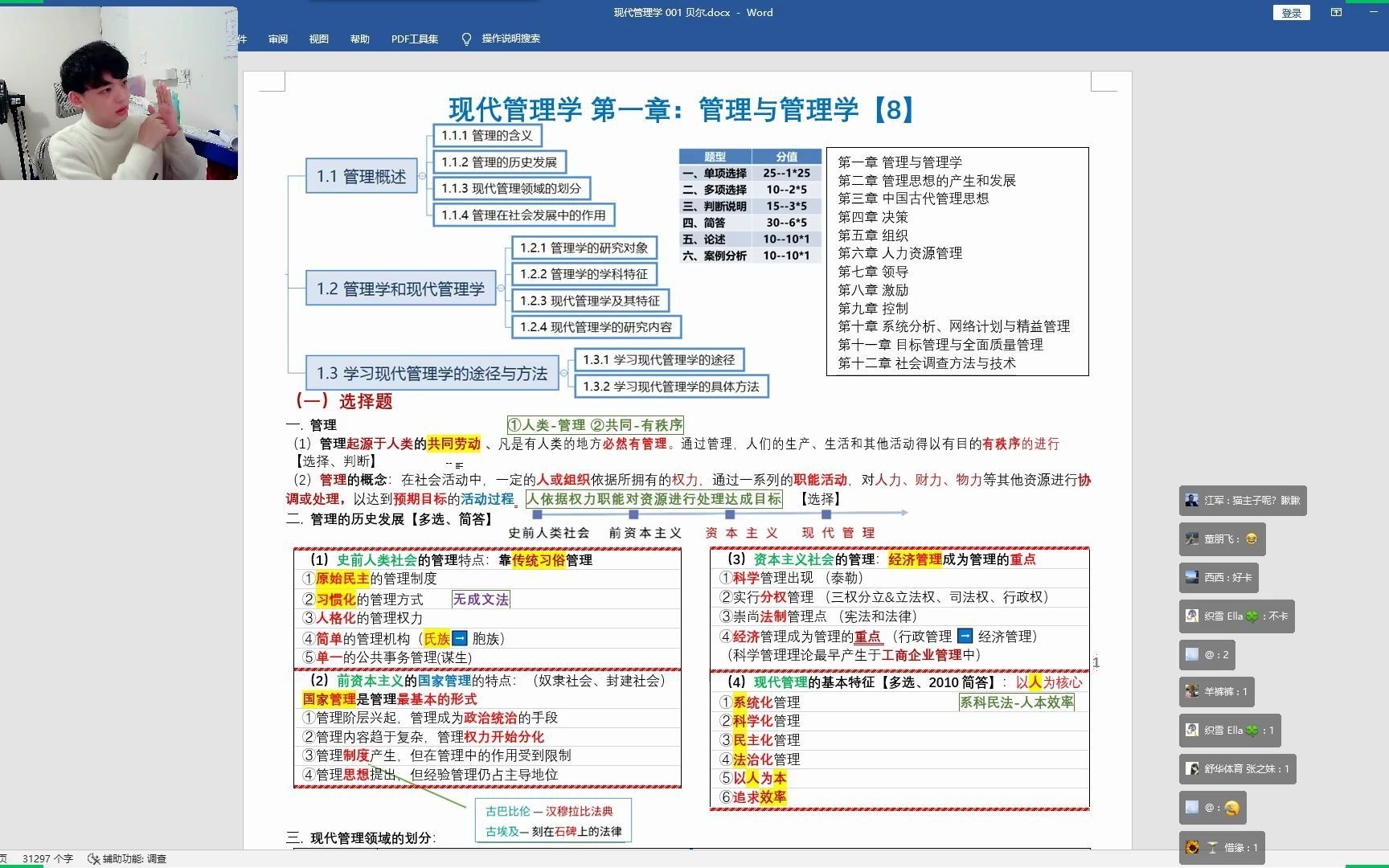 现代管理学+重点图文记忆(上部)哔哩哔哩bilibili