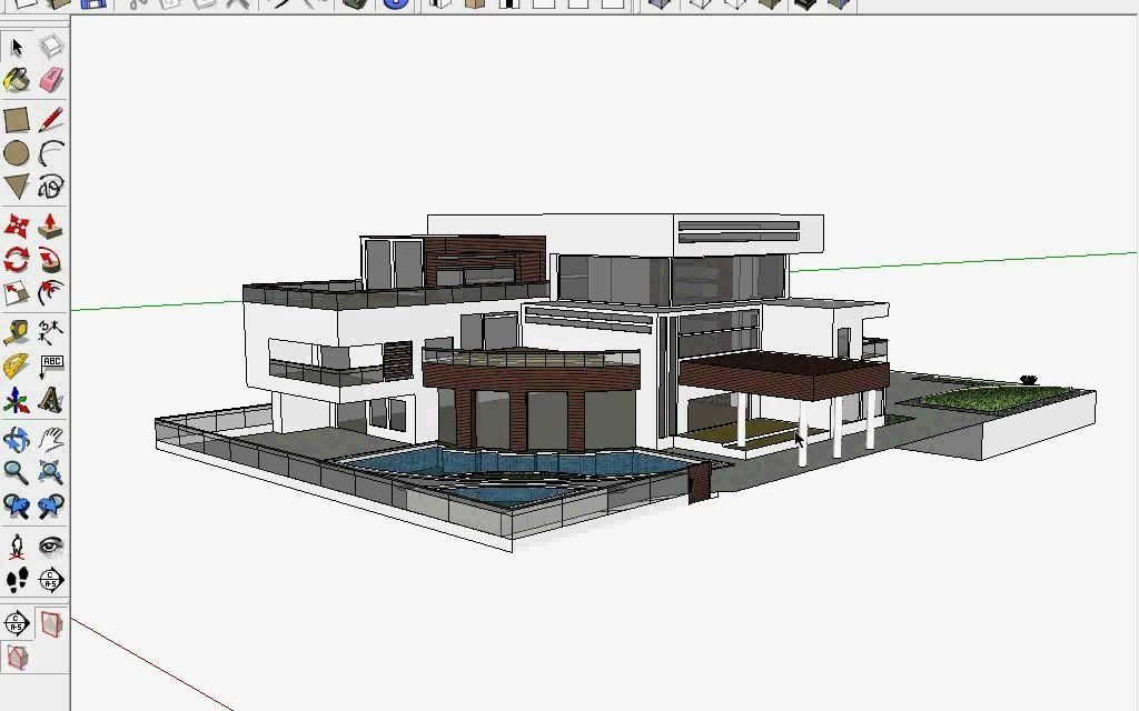 sketchup基础教程:3.3背景与天空哔哩哔哩bilibili