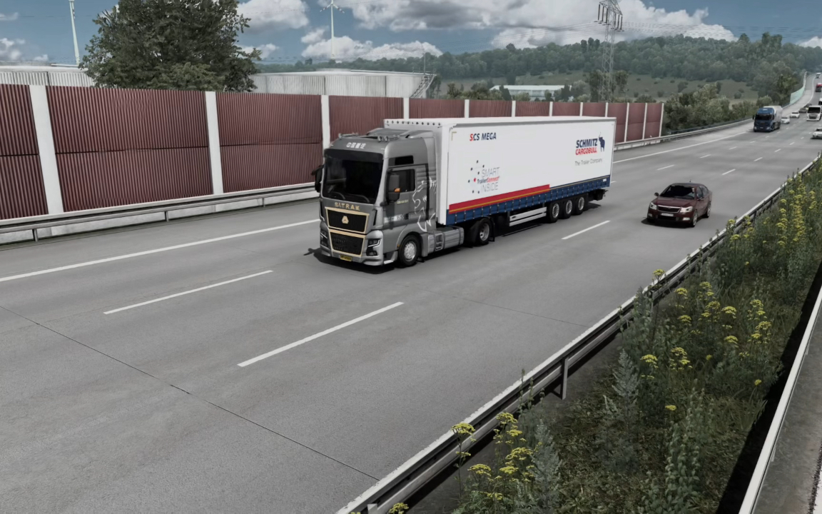 高速拍卡车之汕德卡c9h