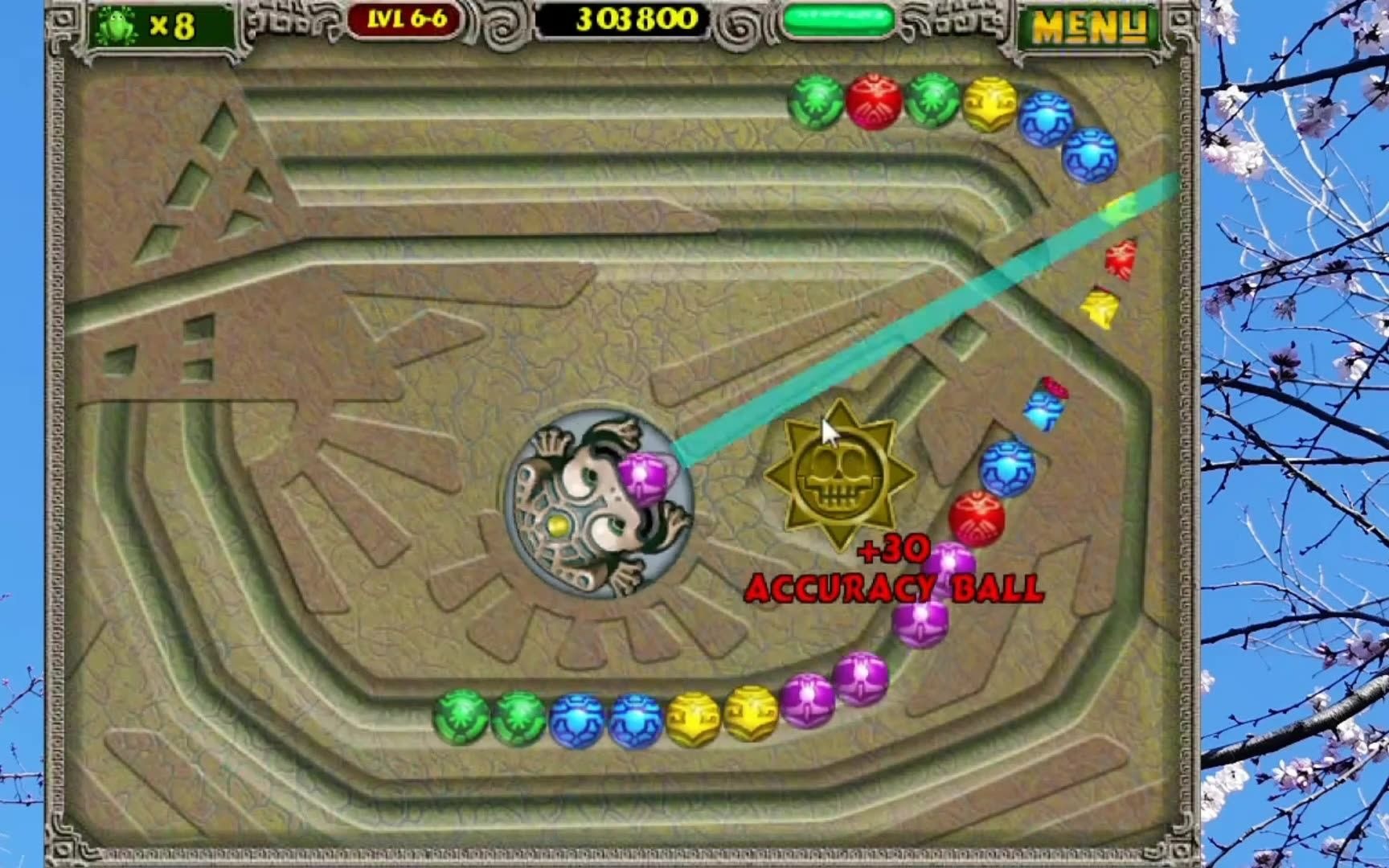 【单机游戏】怀旧经典-祖玛6-6关卡挑战-2分31秒通过_哔哩哔哩bili