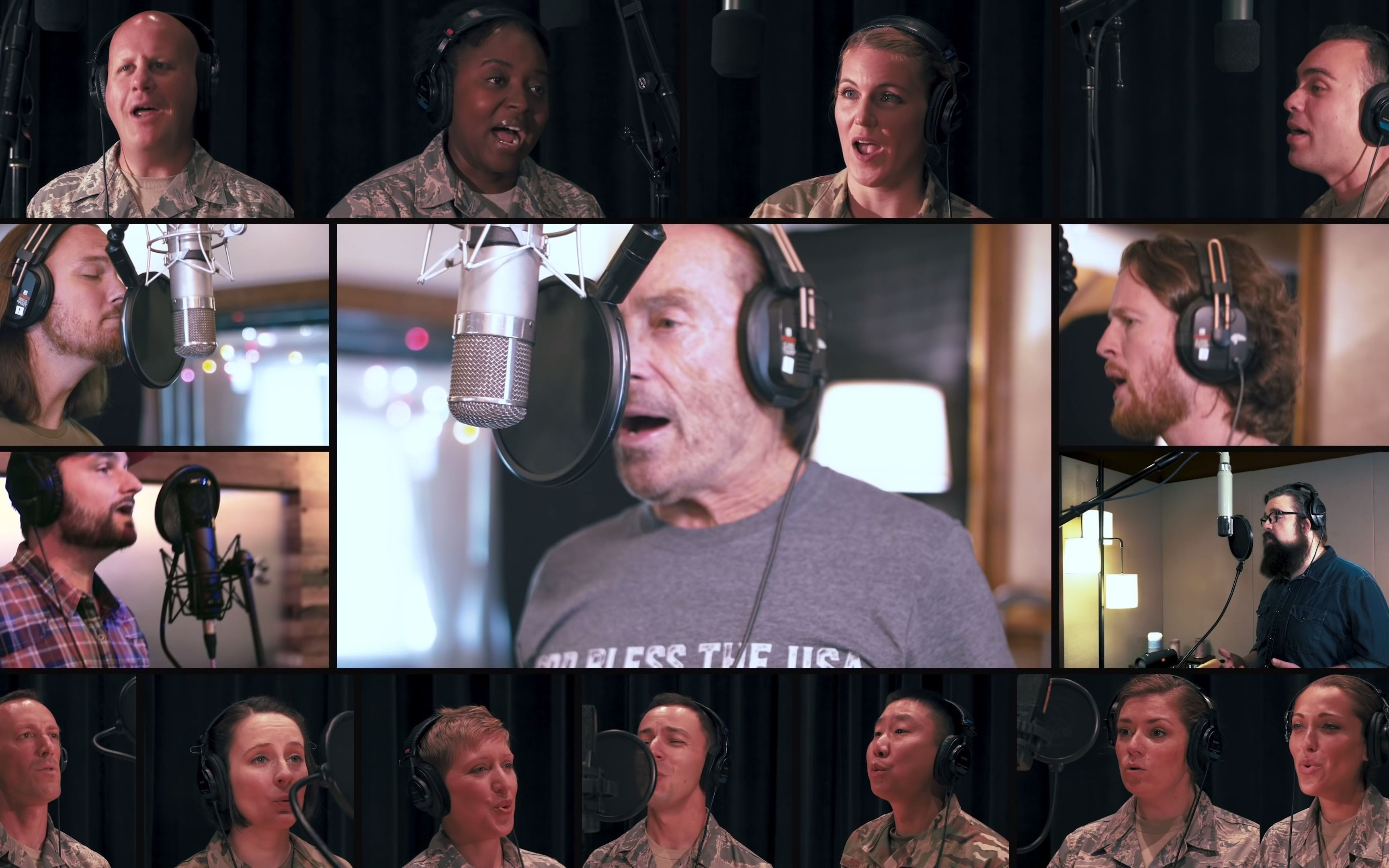 [图]God Bless the U.S.A featuring Lee Greenwood, Home Free and The Singing Sergeants